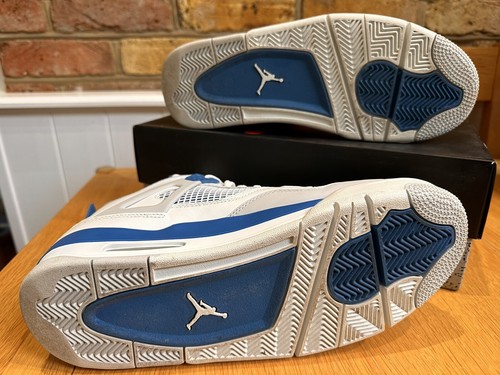 Nike Air Jordan 4 Retro Military Blue 2012 Herren Basketballschuhe UK 9 - Bild 8 von 15