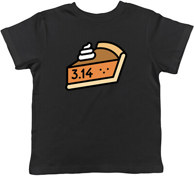 Slice Of Pie mit 3,14 Pi Kinder Kids T-Shirt Jungen Mädchen