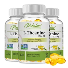 L-Theanine 200 mg - Stress Relief, Calming & Anti-Anxiety, Promotes Relaxation