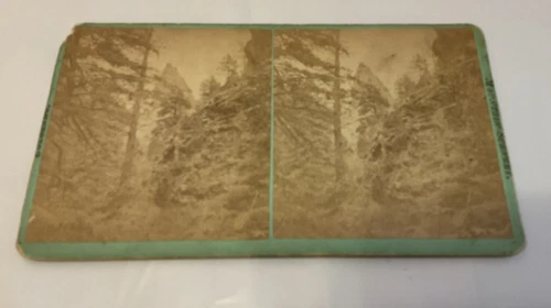 Stereoscope Stereoview Devil's Tooth Pick ???? Cañon Denver, Co