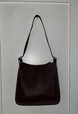 Extremely Rare Made In USA Old Coach 9073 Shoulder Bag Brown