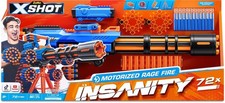 ZURU - X-Shot - Insanity Blaster Motorized Rage Fire Gatlin