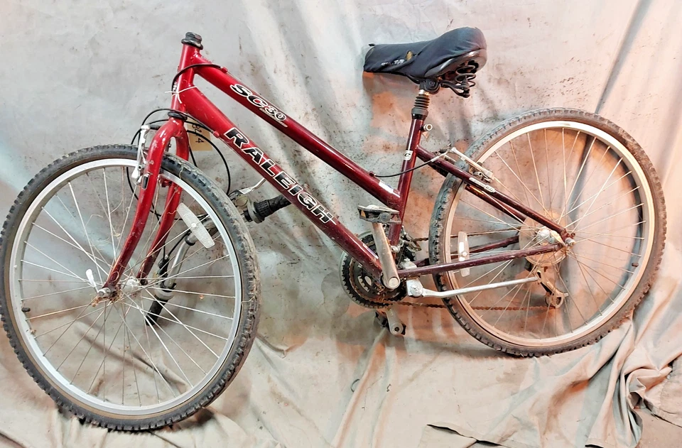 96 Raleigh SC30 Bicicleta MTB Esportiva 16" Pequena Hardtail Aço Rígido Step-Thru Fabricada nos EUA - Imagem 2 de 4