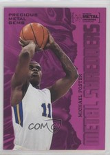2022 Skybox Metal Universe Champions PMG Pink 27/75 Michael Foster Jr #118 3ff