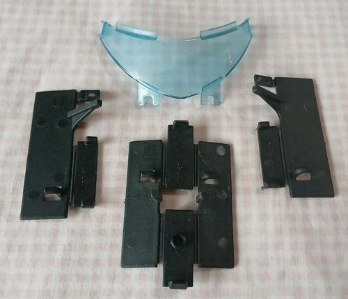 1988 GI Joe Phantom X-19 Landing Gear Cover Rear Winshield Parts Lot Vintage