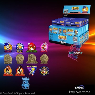 FiGPIN Mystery Mini Pin Series 3 Sonic the Hedge Enamel Case of 10 Pin PRE-ORDER