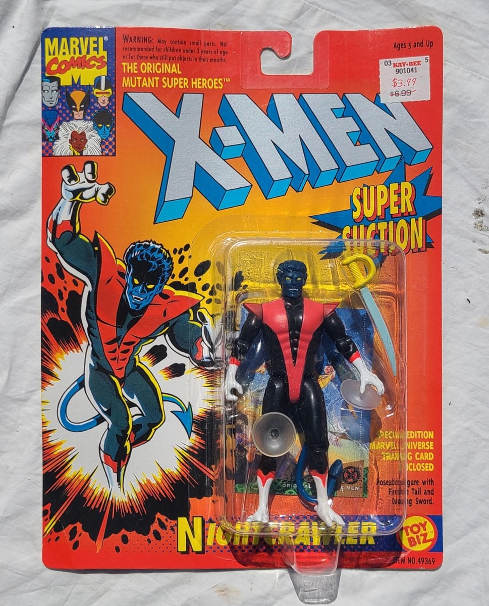 Uncanny X-Men Nighrtcrawler Action Figure 1993 ToyBiz Marvel Super