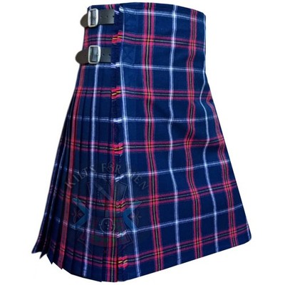 Clan Jewish Tartan Kilt For Men Scottish Traditional Handmade Custom Made Kilt