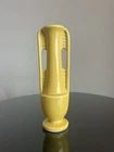 Vintage Shawnee Pottery Art Deco Bud Vase 8” Ceramic Yellow Glaze USA 1178
