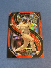 2025 Panini Select - Premier Level Chung Hsien-Ko #108 Red Prizm  #/149 Dodgers