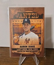 🔥2021 TOPPS-WANTED-AARON JUDGE  BASEBALL CARD #WT-7🔥