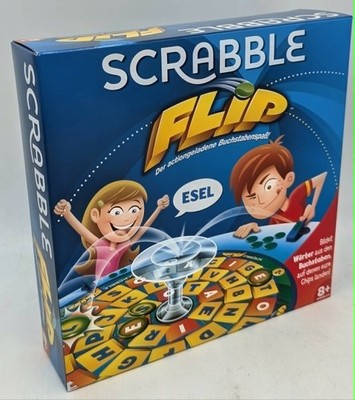 Mattel Scrabble Flip Board Game CJN60 Letter Game Words New