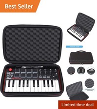 LTGEM Case Compatible with Akai Professional MPK Mini MK3 / MPK Mini Play MK3...