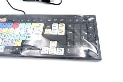 Logickeyboard Lxh-jme7596h USB Video Editing Keyboard 2usb Ports