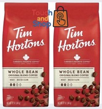 Tim Hortons Whole Bean Medium Roast 2 Pack 100 Arabica Canada s Favorite Coffee