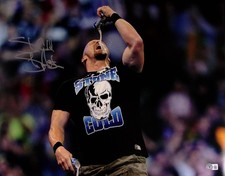 Stone Cold Steve Austin Signed 16x20 Photo BAS COA WWE Legend Picture Auto'd 763