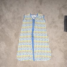 Baby Wearable Blanket Sleepsack Sleeveless Zip-Up Multicolor Pattern Unisex