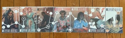 Supreme Blue Rose 1-7 (Complete) Alt Reality Dream SciFi Warren Ellis Tula Lotay