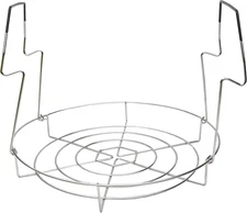 Stainless Steel Canning Rack, Contoured Comfort Grip Handles Rack, Non-Rusting R