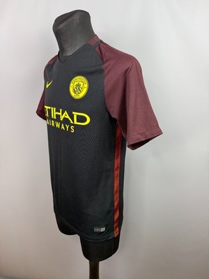 MANCHESTER CITY 2016 2017 AWAY SHIRT FOOTBALL SOCCER JERSEY NIKE