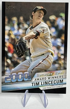 2020 Topps Tim Lincecum DB-88 Giants Decades Best Black /299