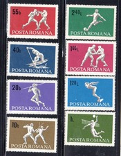 ROMANIA #2070-2077 1969 SPORTS MINT VF NH O.G 
