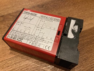 Bircher TZMP24-48ACDC Zeitrelais Time Delay Relay
