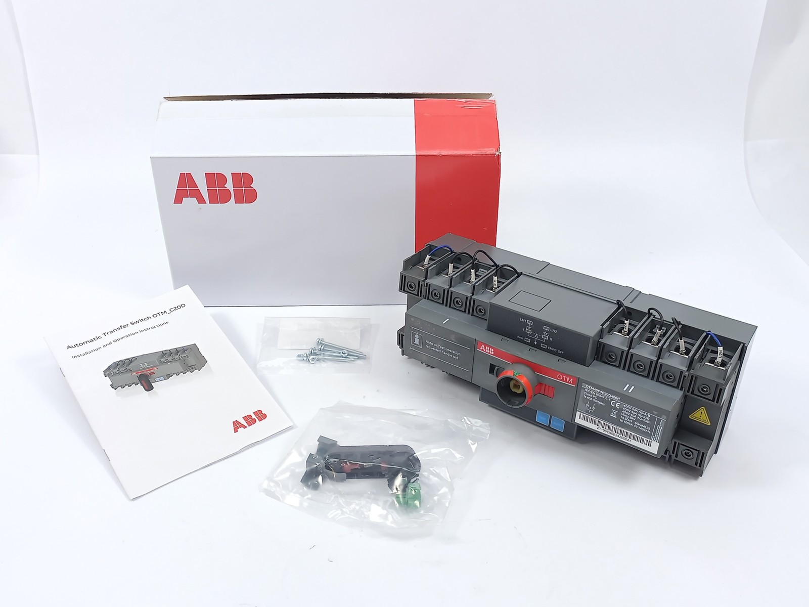 ABB 1SCA151252R1001 Automatic Transfer Switch OTM40F4C20D400C