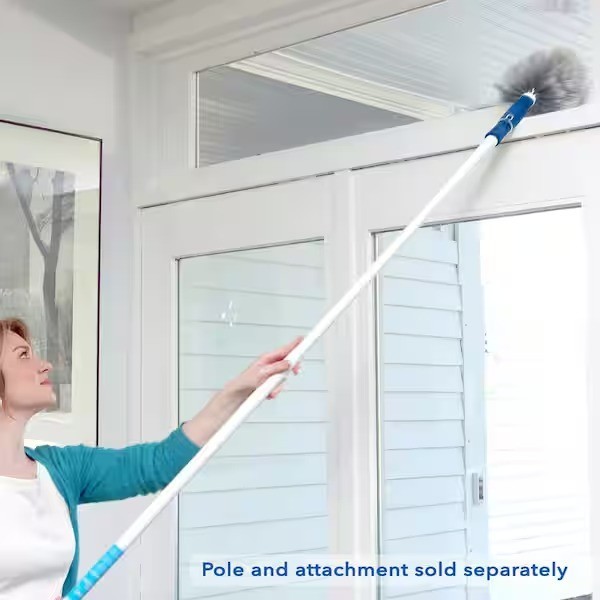 2 Pack Unger Poly-Fiber Cob Web & Corner Duster w/ Flagged Brisles Non Slip Grip
