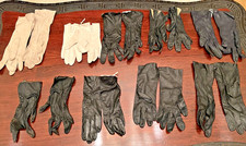 Antique/Vtg Women's Leather Gloves for wear or for Doll Hands, Doll Body Repair