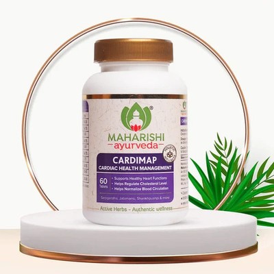 Maharishi Ayurveda Cardimap 60Tablets Ayurvedic Herbal Product BEST LOW PRICE