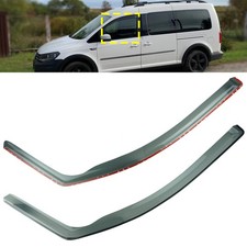 2-Tlg Getönte Windschutz Windabweiser für VW Caddy III & IV 2004-2020 2-Türer