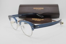 NEW OLIVER PEOPLES 5436 1670 CARY GRANT 2 BLUE SILVER AUTHENTIC EYEGLASSES 48-20