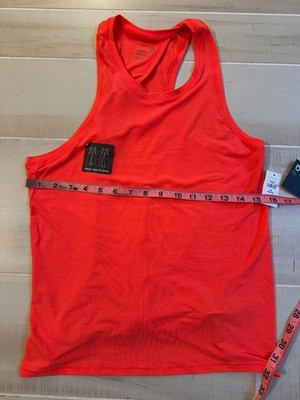 Gap fit breathe orange   athletic workout tank top shirt  XS Petite women's NWT