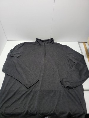 Truewerk Pullover Mens 3xl Black B2 Chill Quarter Zip Performance 1/4 Zip