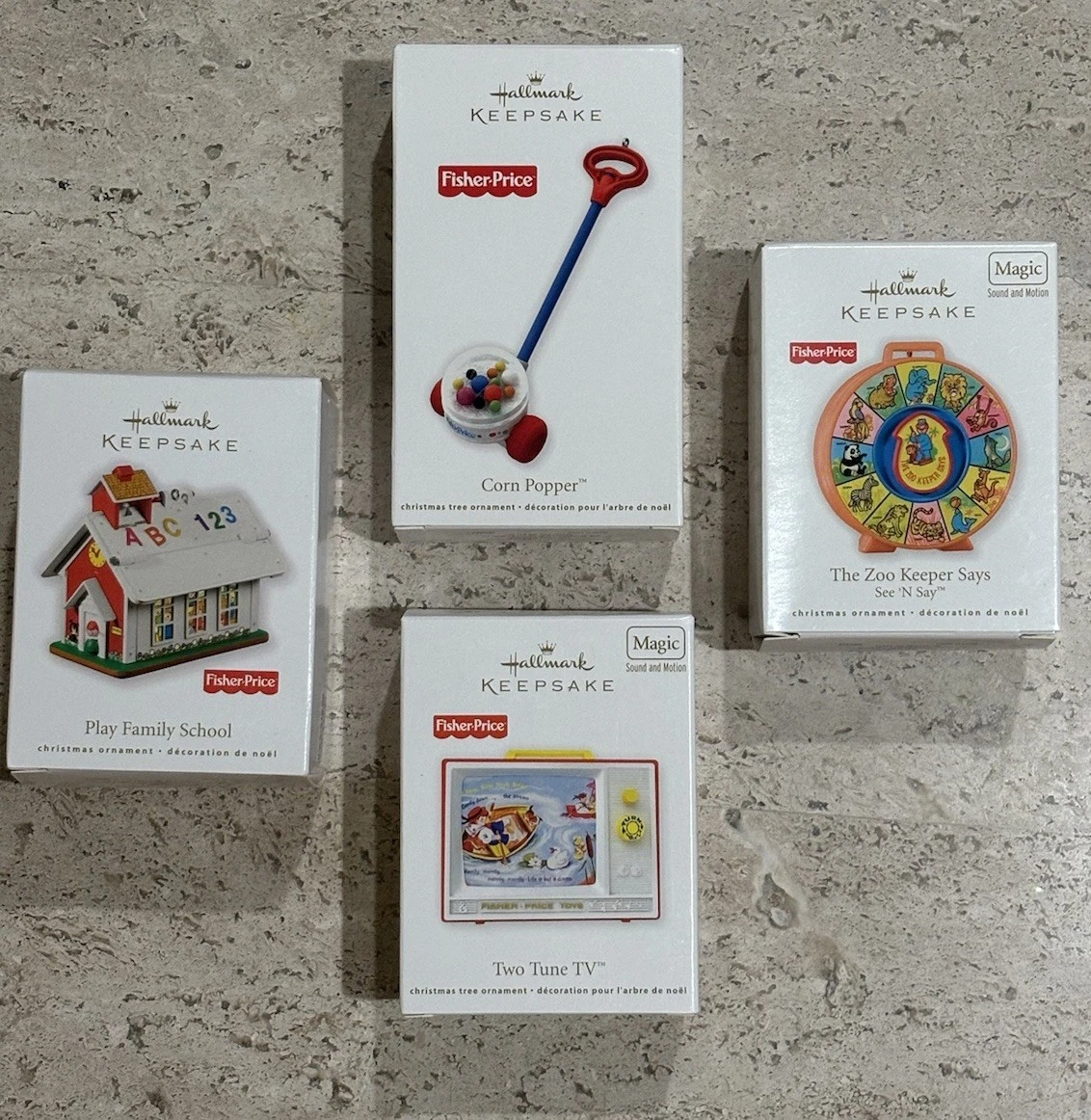 Hallmark Keepsake 2018 Change-A-Tune Piano Fisher Price Christmas Ornament Magic
