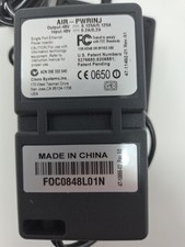 Cisco AIR-PWRINJ Single Port Ethernet Power Injector AC Adapter