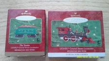 Hallmark Keepsake ornament Lionel General Steam Locomotive with Tender