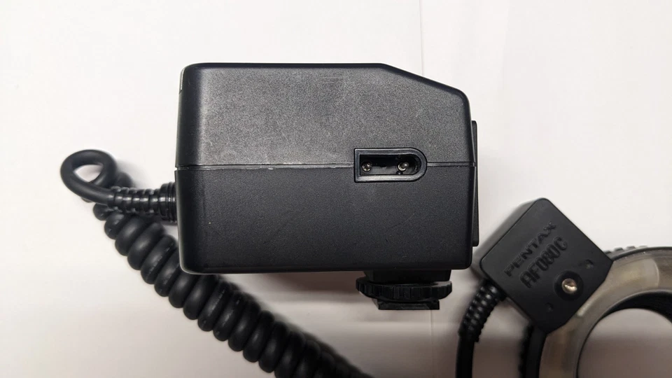 Pentax AF 080C Flash, Complete With Control Unit And Cable,Tested, Free Shipping - Image 4 of 4