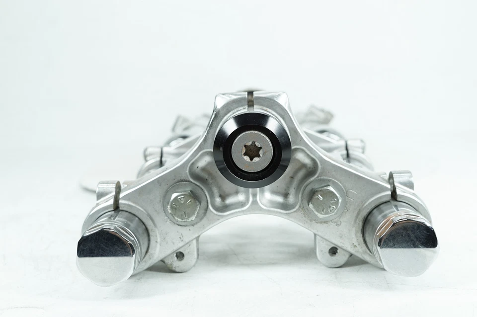 2012 Harley Sportster XL1200 V Front Fork Triple Tree Set & Fork Legs Sliders - Image 2 of 4