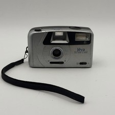 Vintage Jeva 35mm Point  Shoot Film Camera Flash Untested As-Is