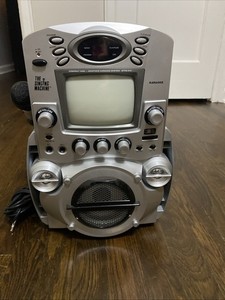 karaoke machine + 1 Microphones The Singing Machine Monitor Screen STVG-513