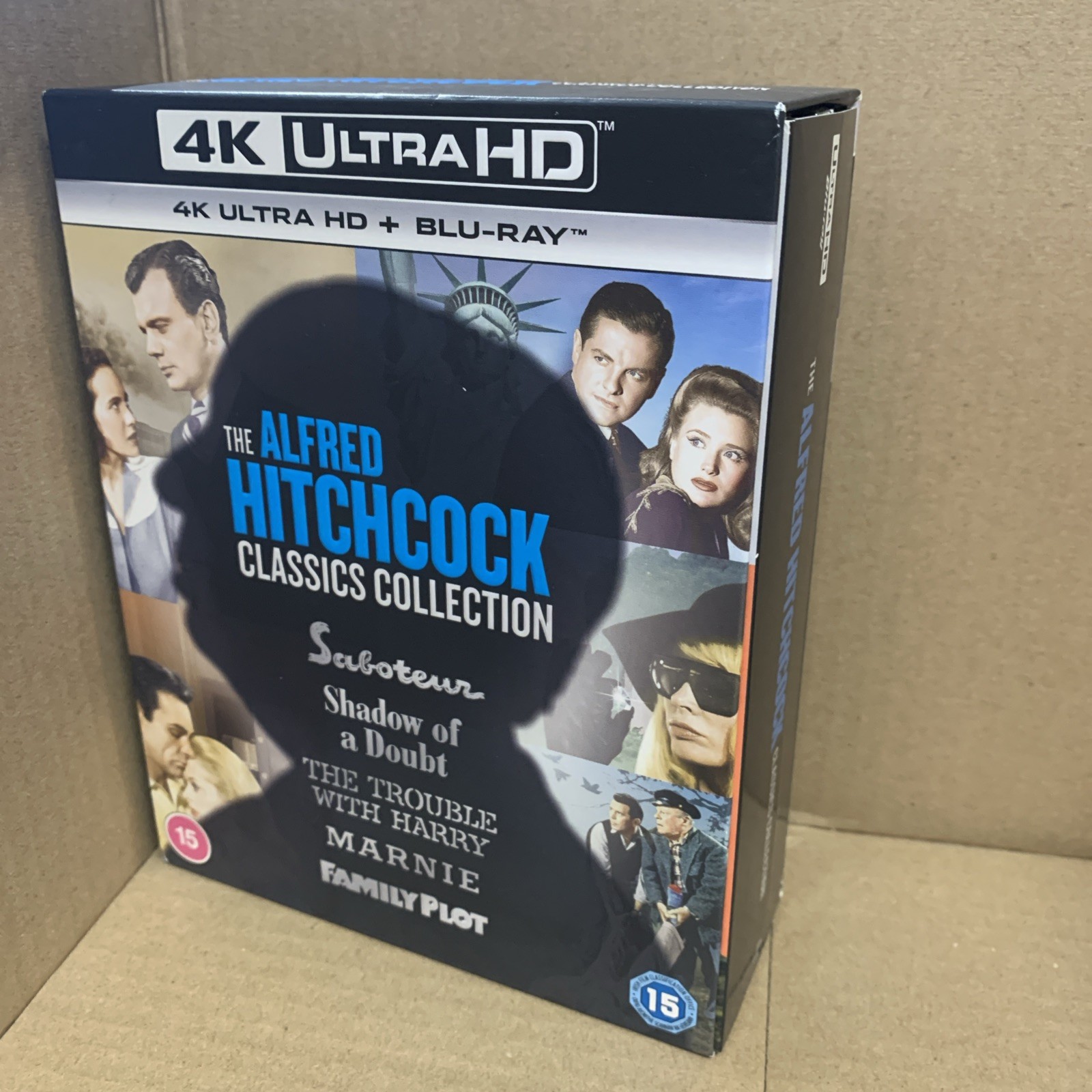 ALFRED HITCHCOCK: CLASSICS COLLECTION VOL.2,  4K Ultra-HD Blu-ray Region FREE
