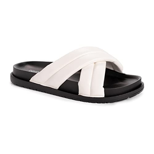 1200164-100 ЖЕНСКИЕ БОСОНОЖКИ MUK LUKS TIDAL WAVE РАЗМЕР ЖЕНСКИЕ 9 БЕЛЫЕ 6490₽