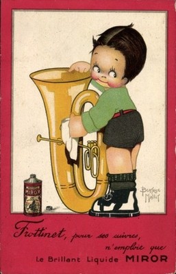 Künstler Ak Mallet B., le Brillant Liquide Miror, Tuba - 4698028