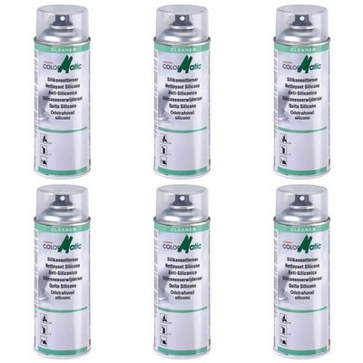 6 x Colormatic  Silikon-Entferner 400ml 174469 Entfetter  Fettlöser