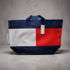Tommy Hilfiger Large Tote Bag Shopper Navy Red White Brand New With Tag