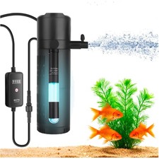 Aquarium Innenfilter mit UV Sterilisator Time...