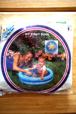 THE WET SET '1994 VINTAGE MY FIRST POOL' BY INTEX 24" X 6" APPROX. SIZE/NEW/NOS