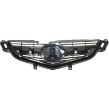 Grille For 2004-2006 Acura TL Textured Black Plastic